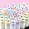 Ohuhu Honolulu B 48/96 Pastel Colors Markers Alcohol Based - Brush & Fine Dual Tips - Sweetness & Blossoming Color Sets